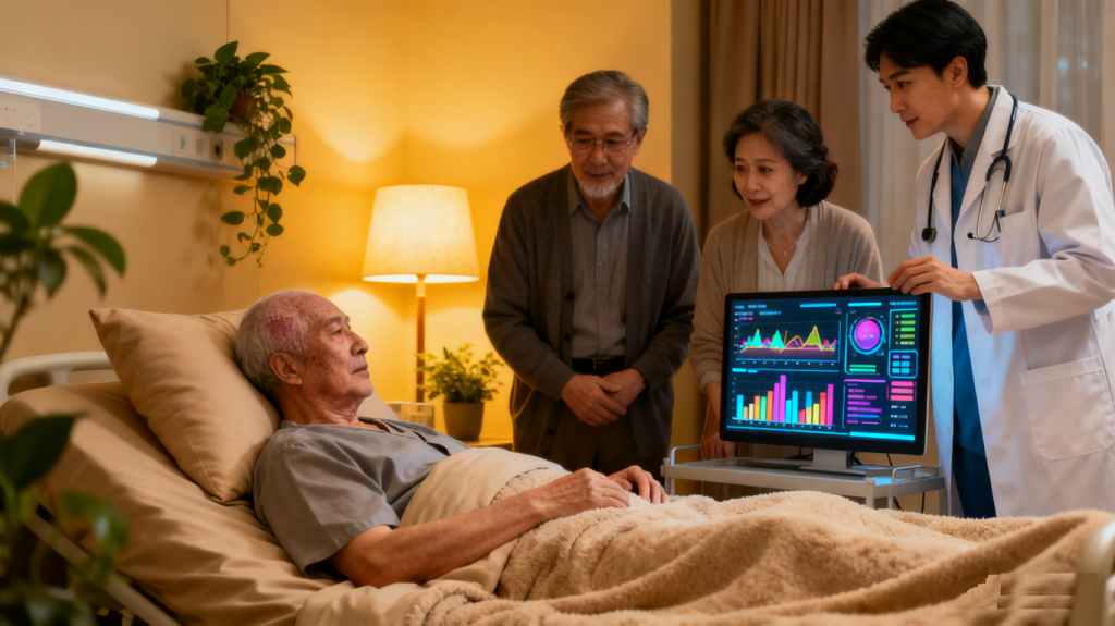 绘制临终关怀系统图片